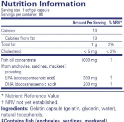 Pure Encapsulations EPA/DHA Essentials 90