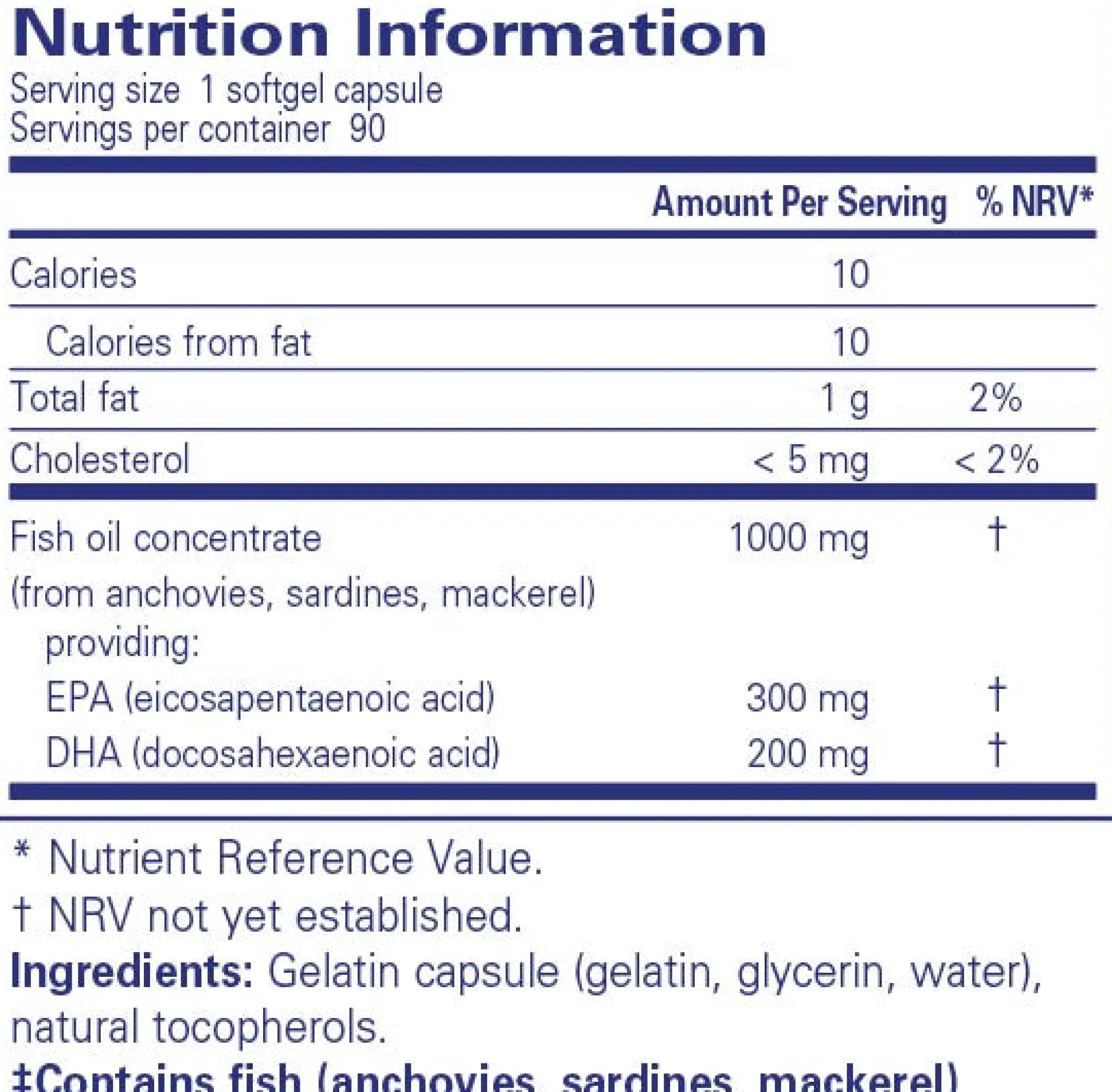 Pure Encapsulations EPA/DHA Essentials 90