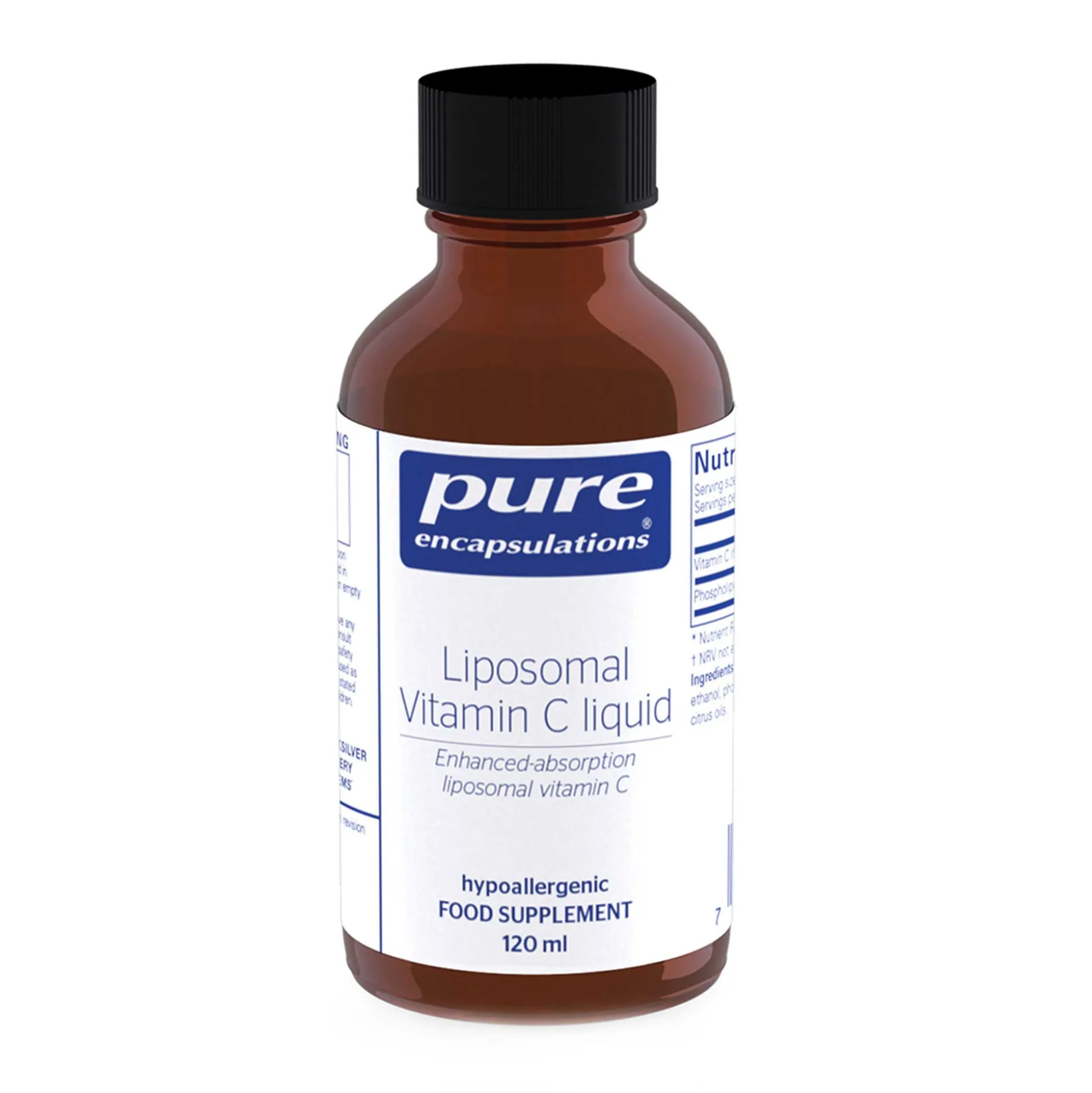 Pure Encapsulations Liposomal Vitamin C Liquid 120ml