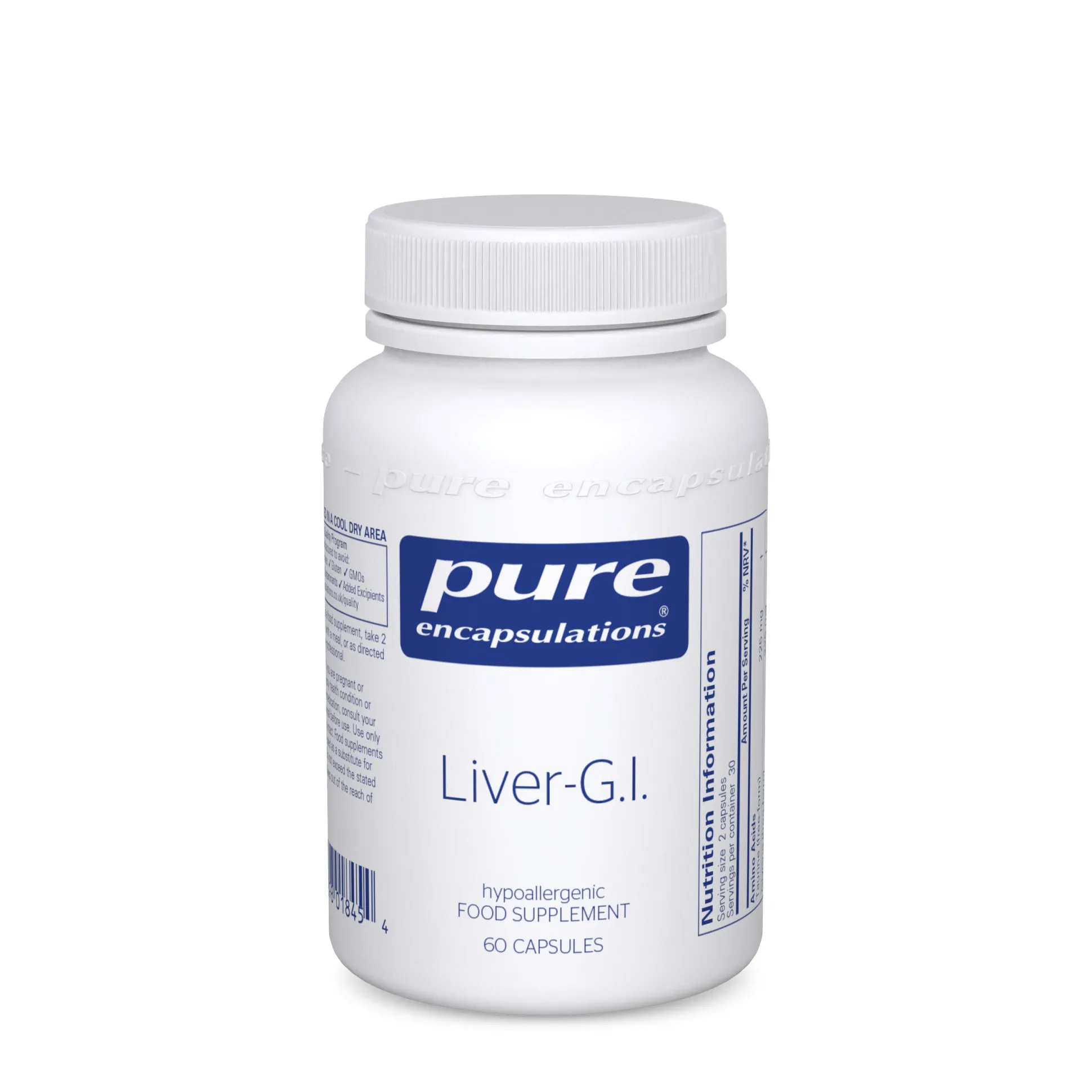 Pure Encapsulations Liver-G.I. 60