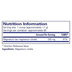 Pure Encapsulations Magnesium Powder 107g