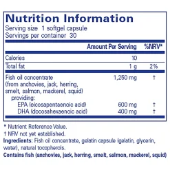 Pure Encapsulations O.N.E. Omega 30 caps