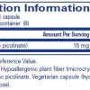 Pure Encapsulations Zinc 15 60 caps