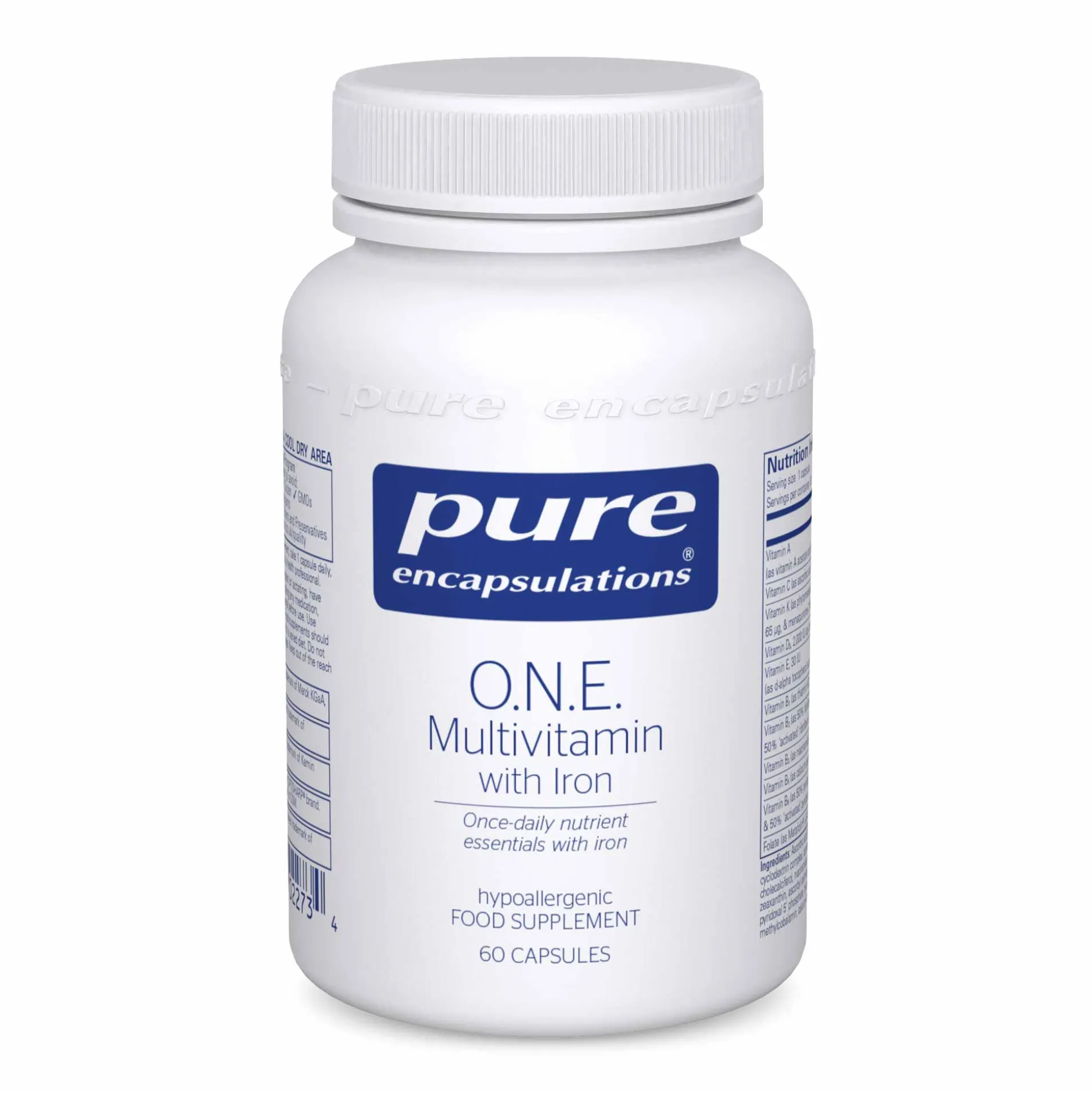 Pure O.N.E. Multivit with Iron 60 caps