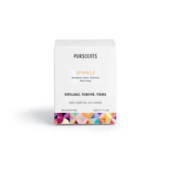 Purscents Sparkle Refillable Candle - Luna 220g