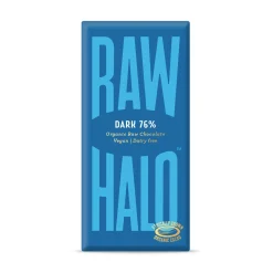 Raw Halo Dark 70% Raw Chocolate Bar 70g