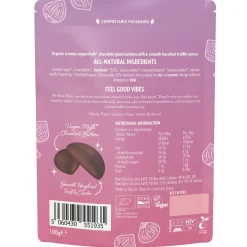 Raw Halo Mylk & Hazelnut Vegan Giant Chocolate Buttons 90g 90g