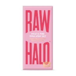Raw Halo Mylk & Pink Himalayan Salt Raw Chocolate Bar 70g