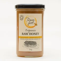 Raw Pot Organic Raw Honey 350g