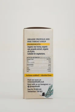 Raw Pot Propolis and Pine Throat Syrup 150ml