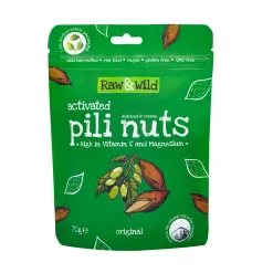 Raw & Wild Activated Pili Nuts - Original 70g