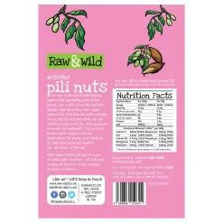Raw & Wild Activated Pili Nuts - Pink Himalayan Salt 70g