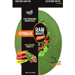 Raw Wrap Spinach Flavour 100g