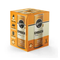 Remedy Ginger Lemon Kombucha Multipack 4x330ml