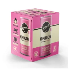 Remedy Raspberry Lemonade Kombucha Multipack 4x330ml