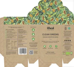 Rheal Superfoods Clean Greens Sachets 10x5g
