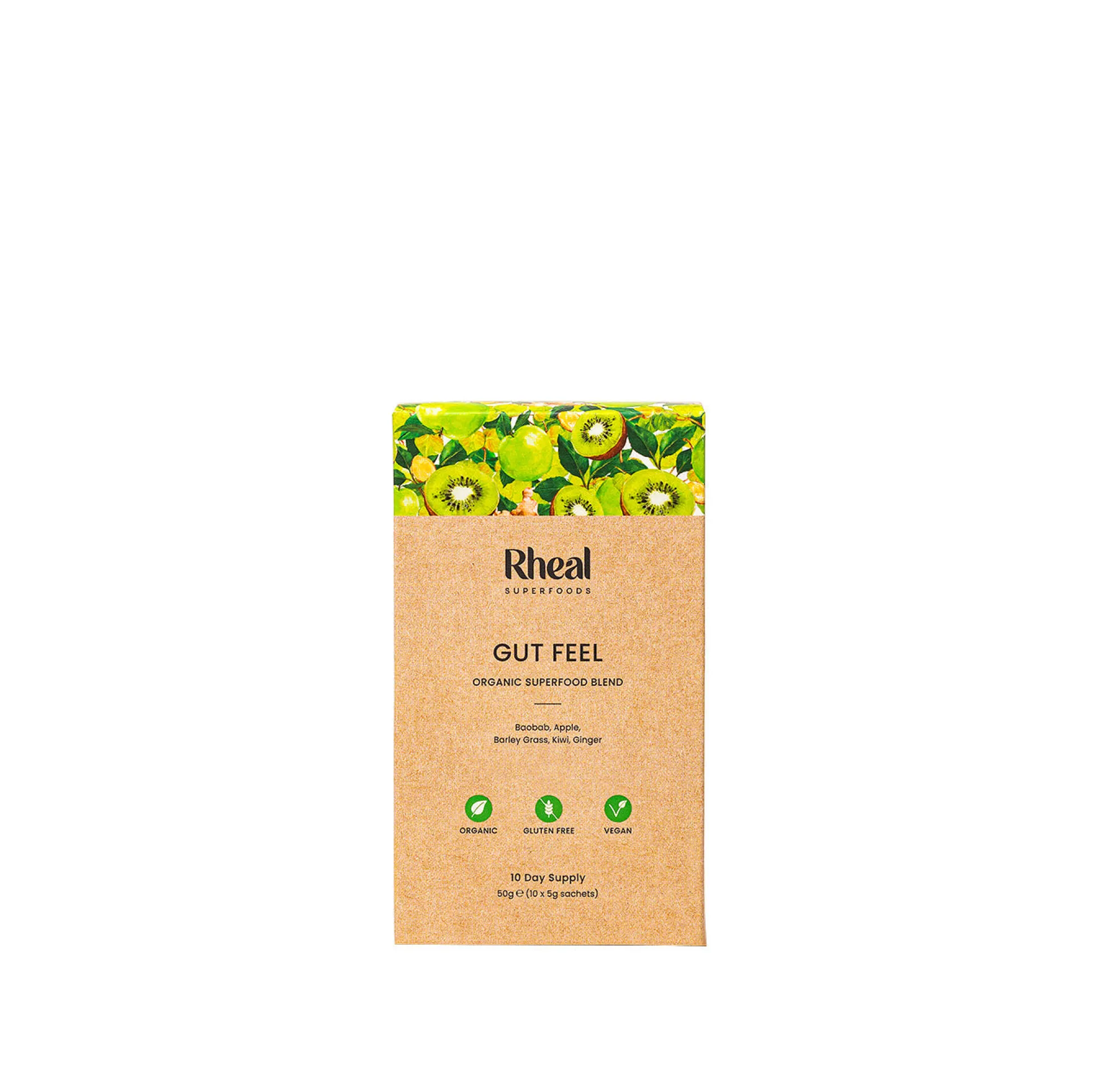 Rheal Superfoods Gut Feel Sachets 10x5g