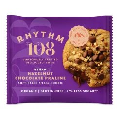 Rhythm 108 Hazelnut Chocolate Praline Soft-Baked Filled Cookie 50g