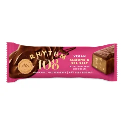 Rhythm 108 Swiss Chocolate Bar: Sweet 'N' Salty Almond 33g