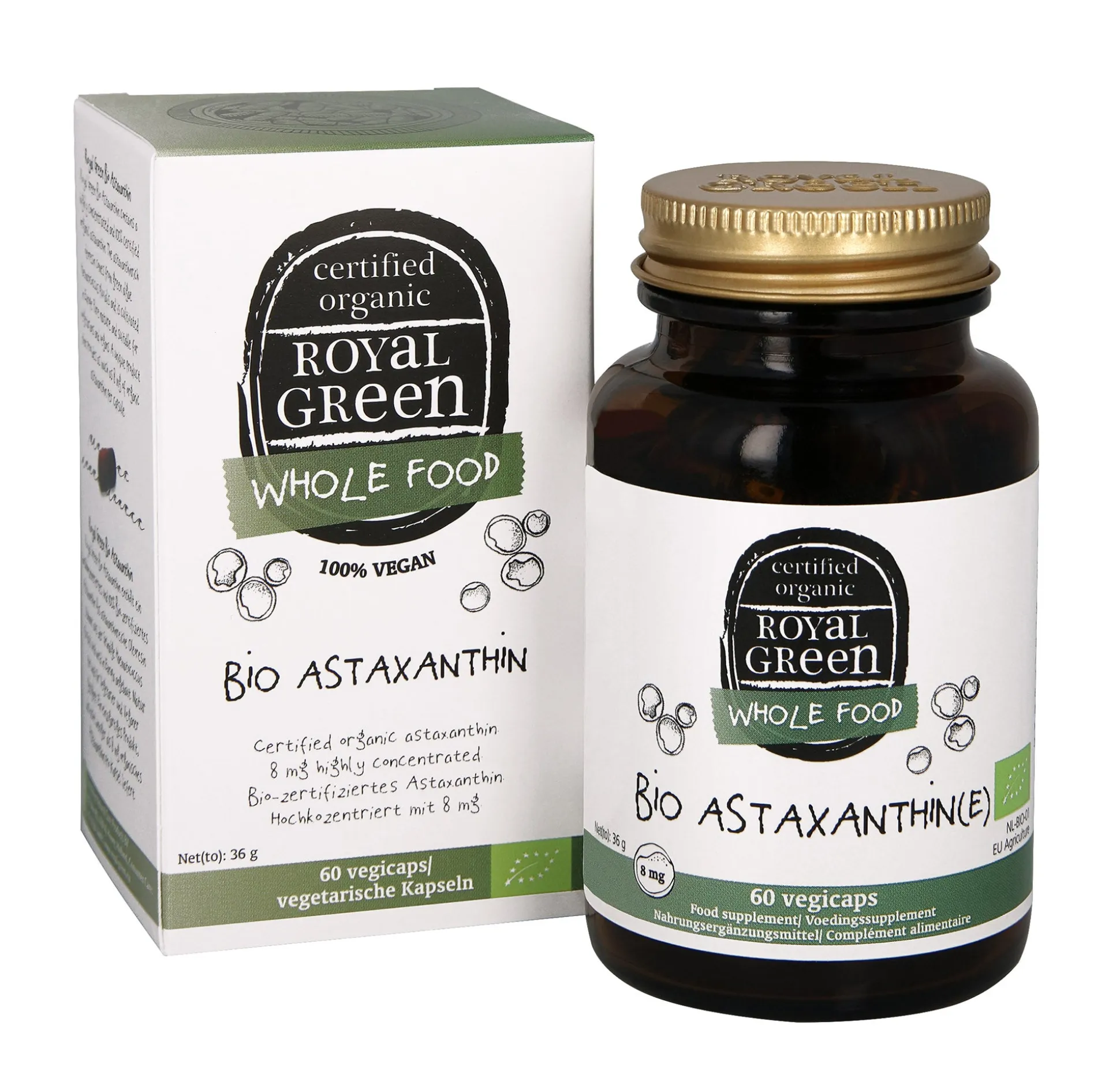 Royal Green Bio Astaxanthin 60 caps