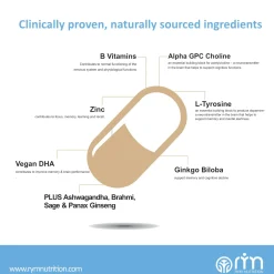 RYM Nutrition Focus Complex 60 Caps