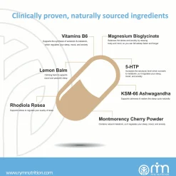 RYM Nutrition Sleep - Rest & Restore 30 Caps
