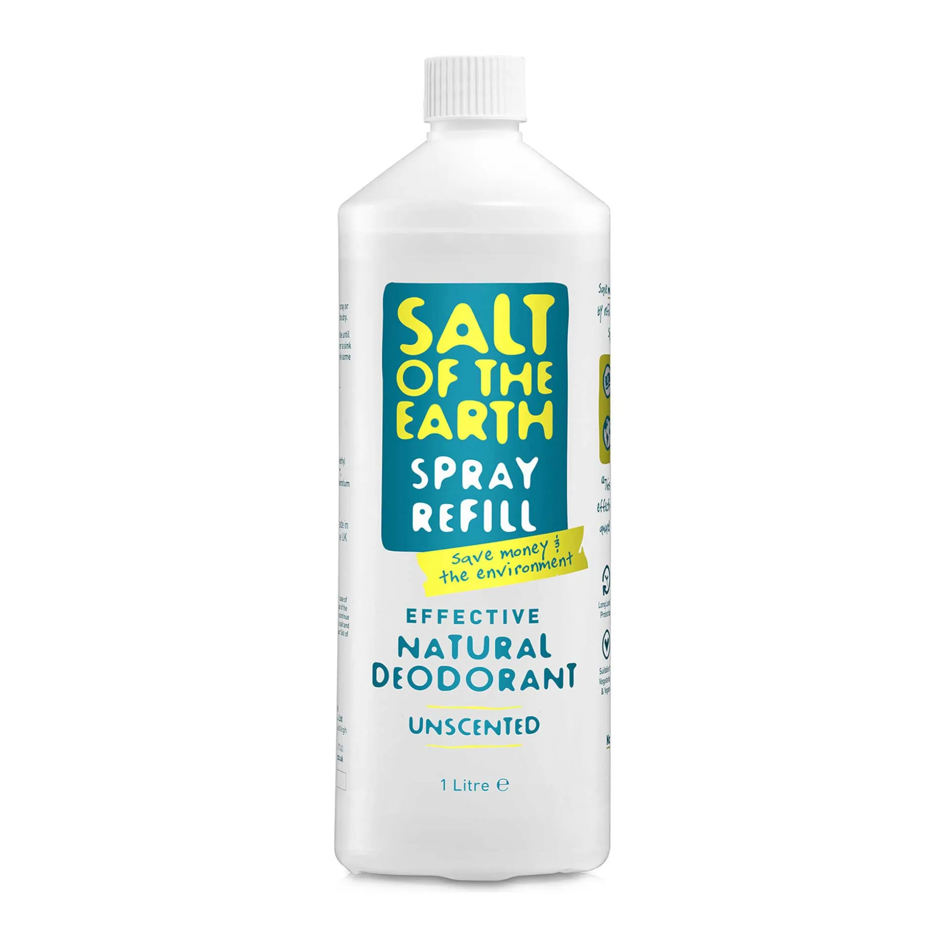 Salt of the Earth Unscented Refill 1L
