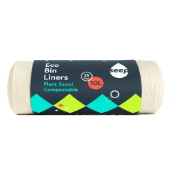 Seep Eco Compostable bin liners 10L 25 bags
