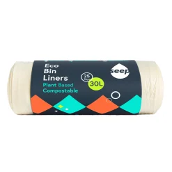 Seep Eco Compostable bin liners 30L 25 bags