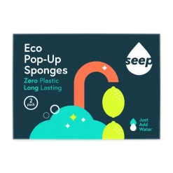 Seep Eco Pop up Sponges (2pk) 2 Pack