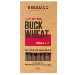 Seggiano Buckwheat Digestive Biscuits 150g