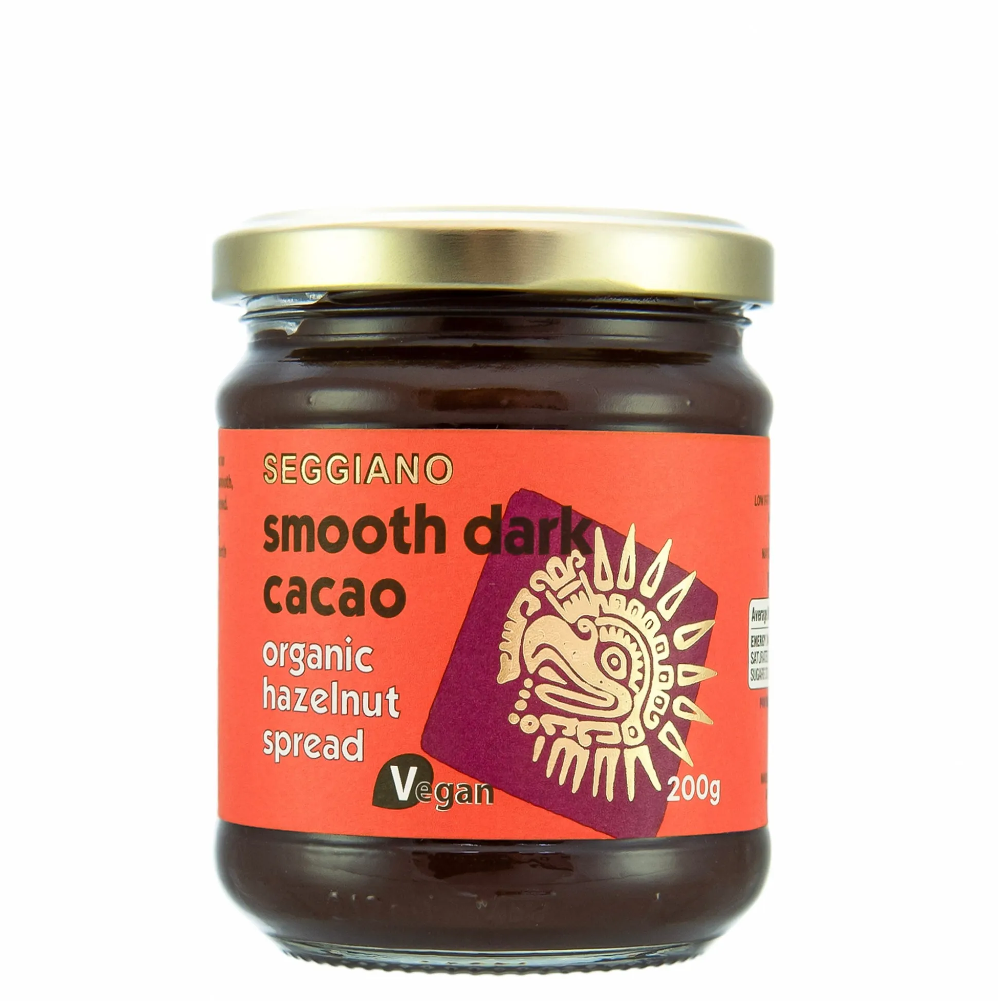 Seggiano Smooth Dark Chocolate Hazelnut Spread 200g