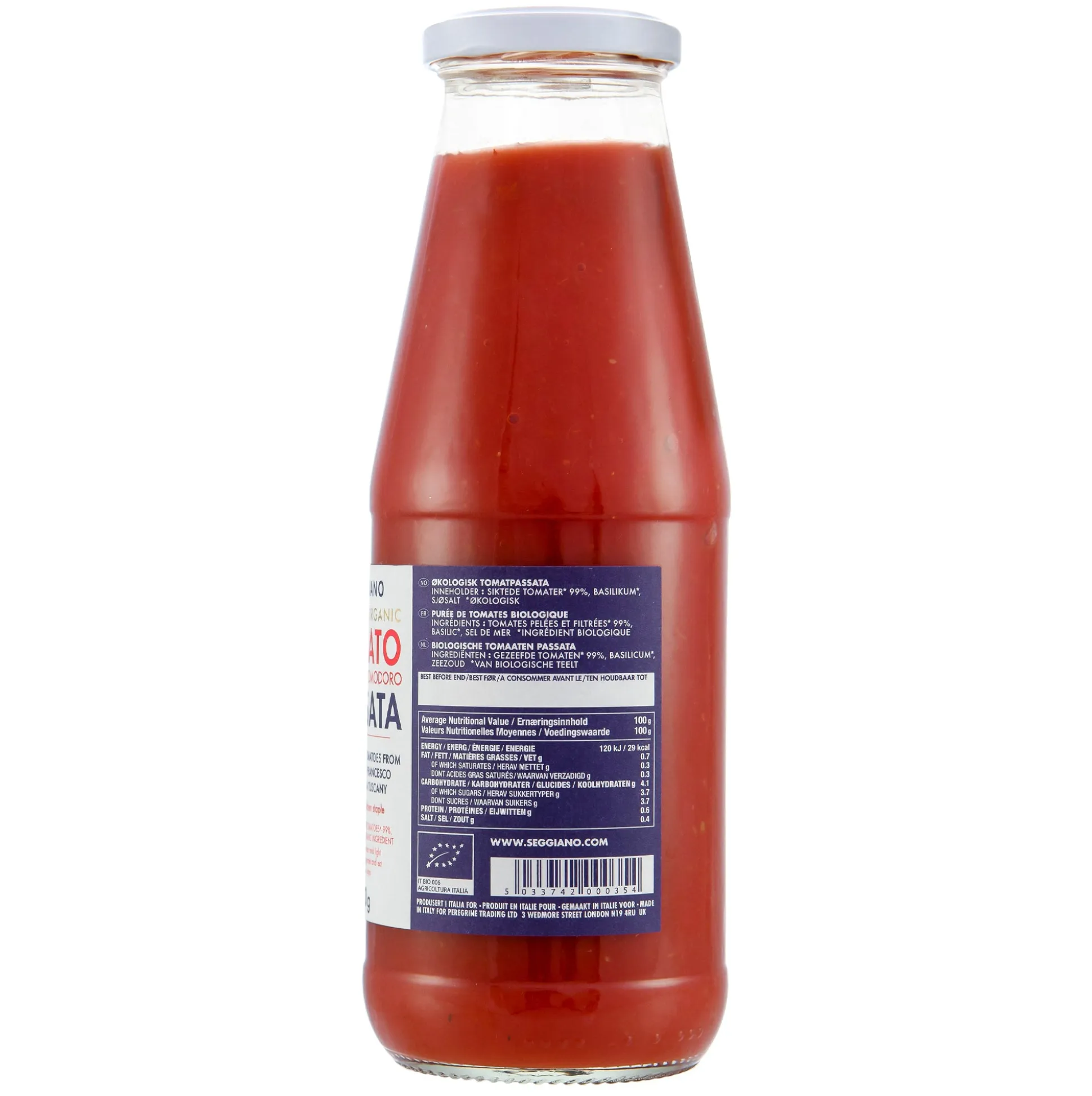 Seggiano Tomato Passata 690g