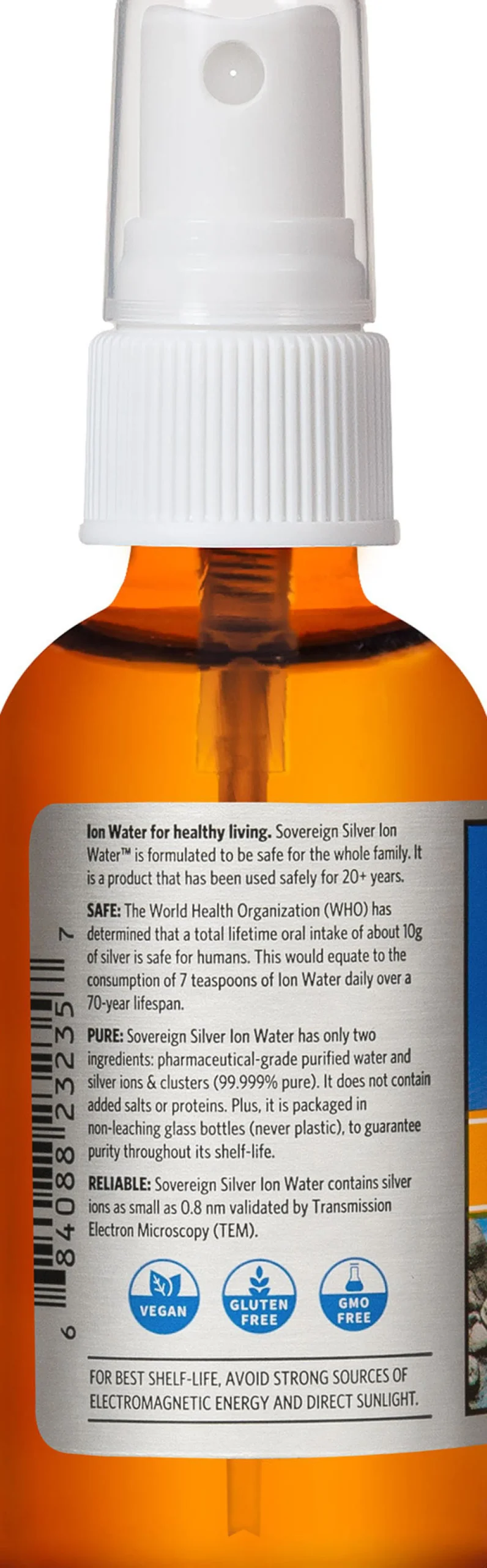 Sovereign Silver Ion Water Fine Mist Spray 59ml