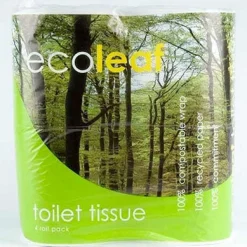 Suma Ecoleaf Toilet Tissue 4 pack