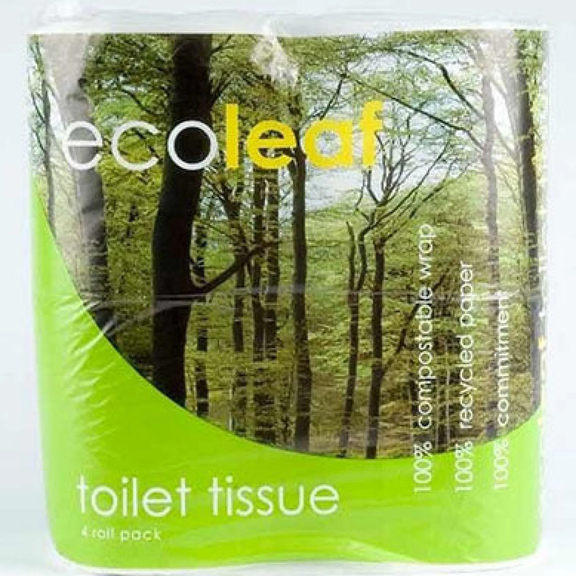 Suma Ecoleaf Toilet Tissue 4 pack