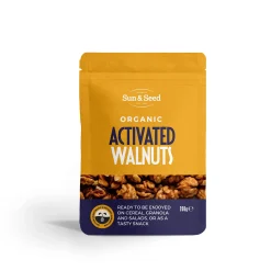Sun & Seed Organic Activated Walnuts 200g