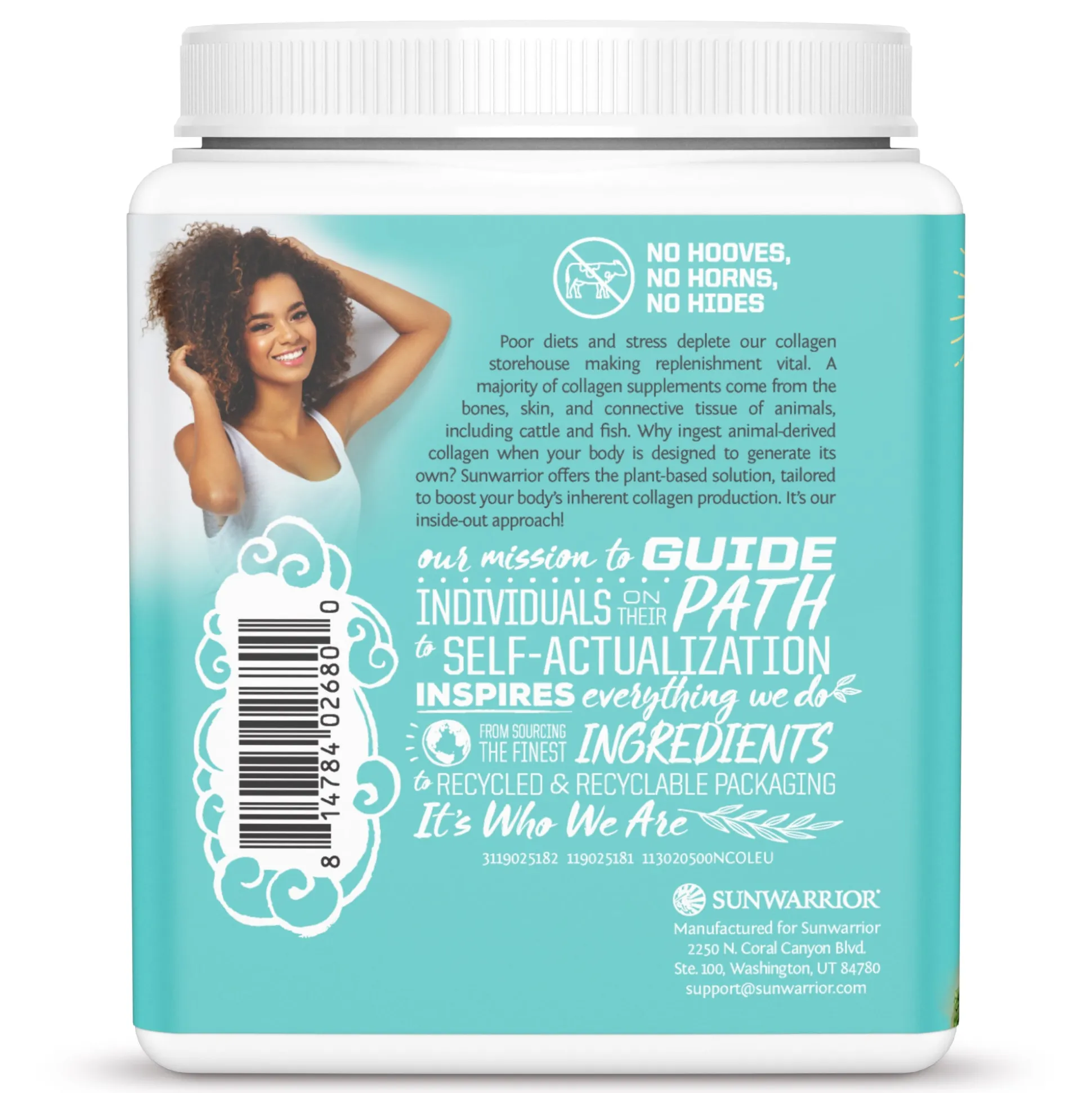 Sunwarrior Collagen Building Protein Peptides Natural 500g