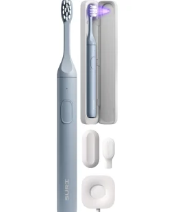 SURI S2 Electric Toothbrush and UV Travel Case Morning Waves each