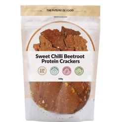 Sweet Chilli Beetroot Protein Crackers 100g