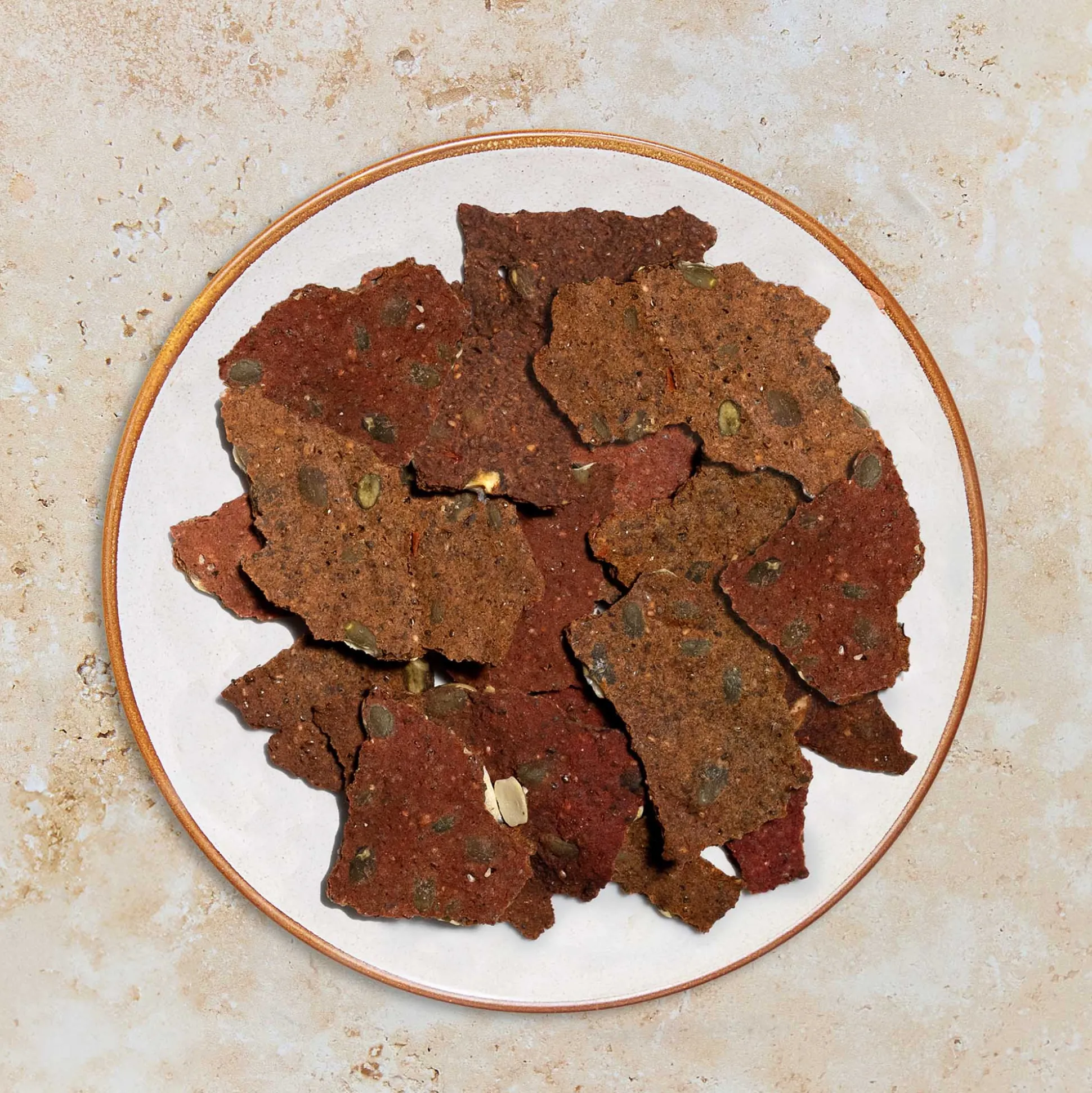 Sweet Chilli Beetroot Protein Crackers 100g