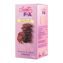 Sweet FA Double Chocolate Chip Cookies 125g