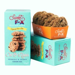 Sweet FA Oat & Raisin Cookies 125g