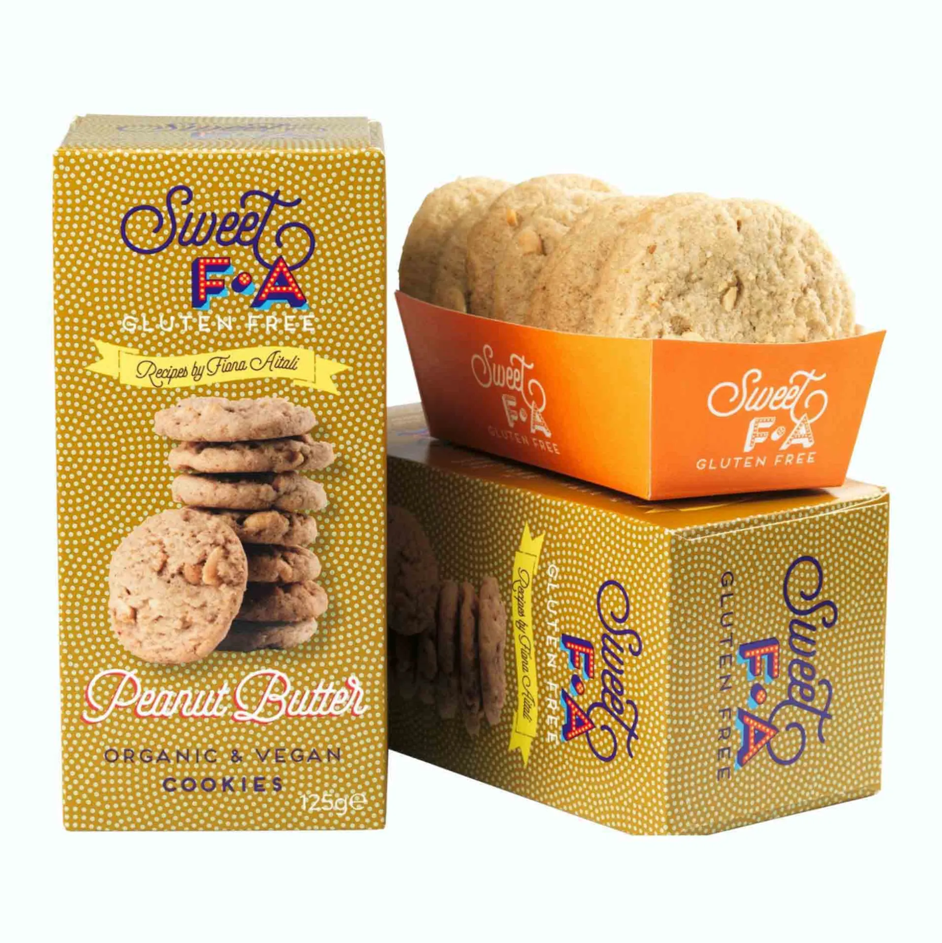 Sweet FA Peanut Butter Cookies 125g
