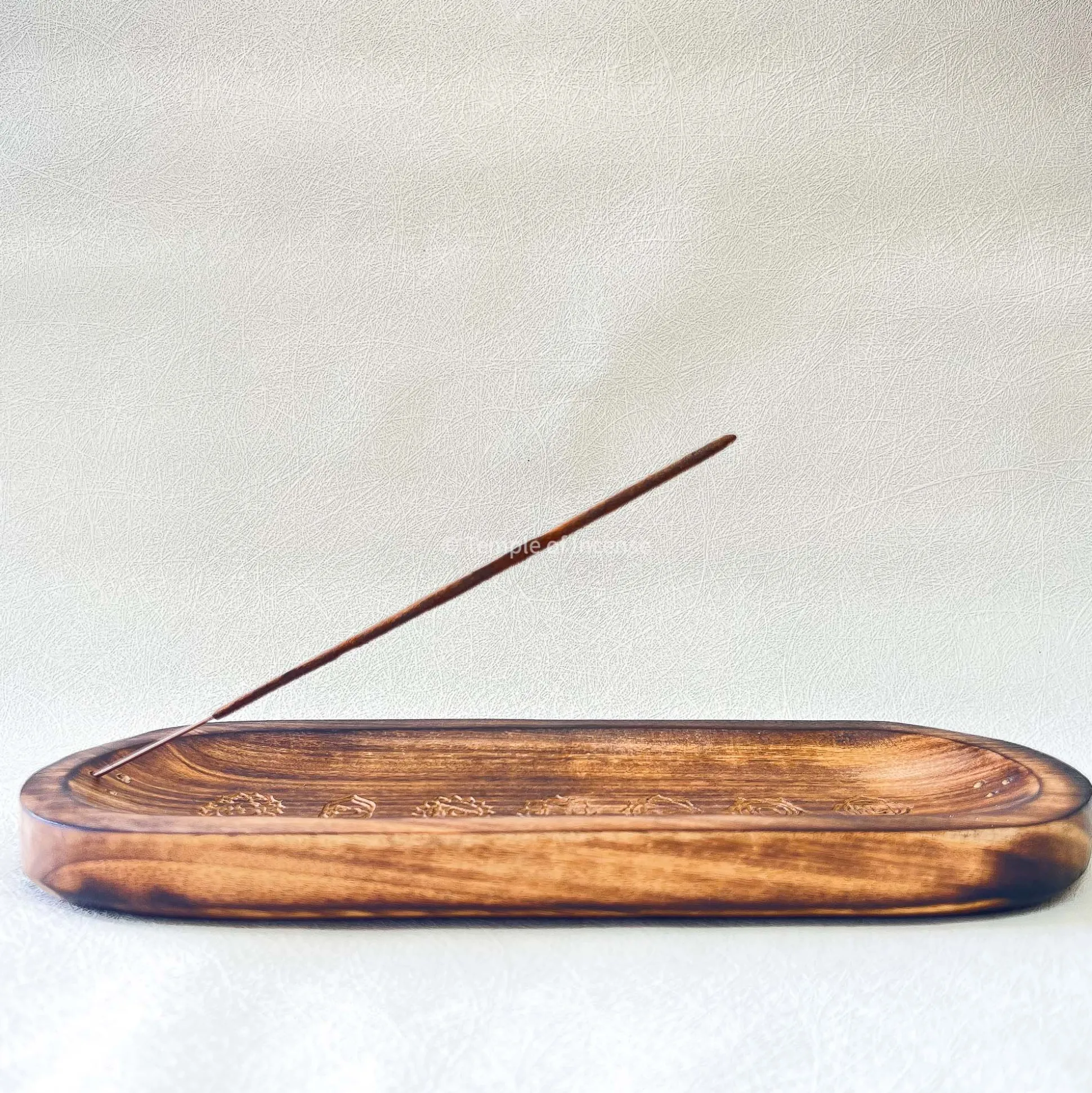 Temple of Incense 7 Chakra Wooden Incense Holder each