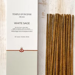 Temple of Incense White Sage 20 sticks