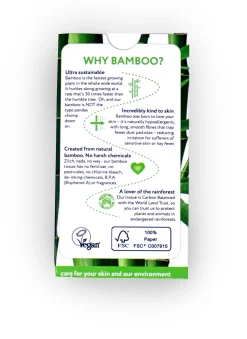 The Cheeky Panda Plastic Free Bamboo Pocket Tissues each