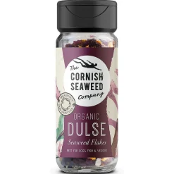 The Cornish Seaweed Co Dulse Flakes in jar 20g