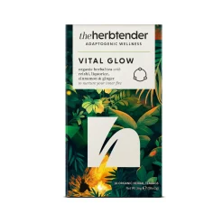 The HerbtenderVital Glow Organic Herbal Tea 18 bags