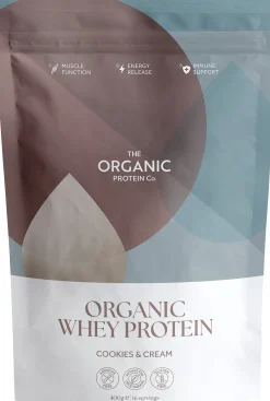 The Organic Protein Co. Cookies & Cream Organic Whey Protein Powder 1.2kg